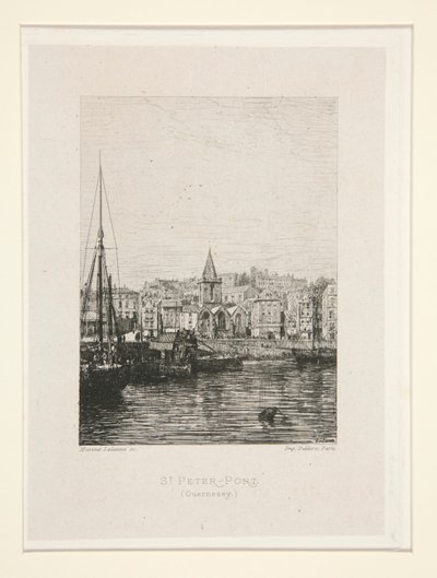 St. Peter-Port, Guernsey, pl. 1 da suíte Chez Victor Hugo (Victor Hugo de Maxime Lalanne