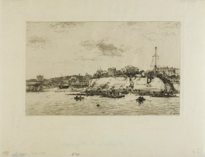 A ponte de La Plataine em Royan de Maxime Lalanne