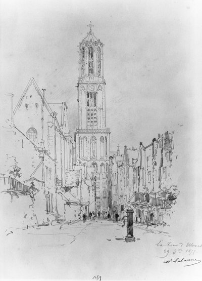 A torre de Utrecht de Maxime Lalanne