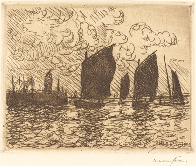Retorno dos Barcos de Maxime Maufra