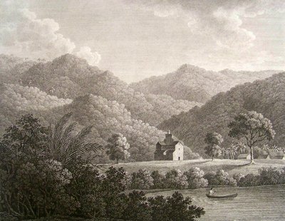 Vista da missão de S. Fiel de Maximilian zu Wied-Neuwied