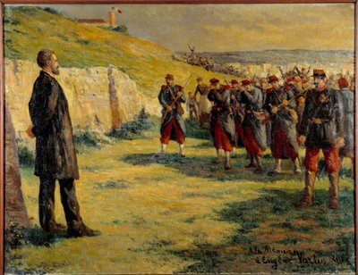 Commune de Paris: “” Morte de Eugene Varlin de Maximilien Luce