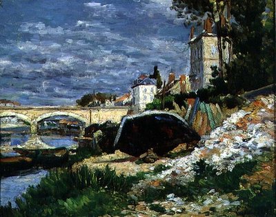 As margens do rio de Maximilien Luce
