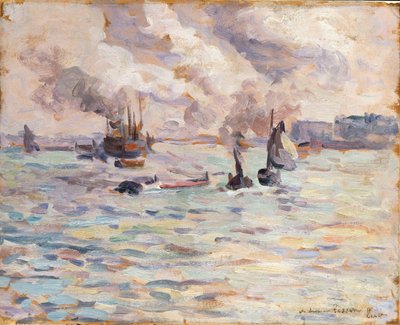 O estuário de Maximilien Luce
