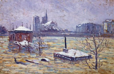 O dilúvio, 1910 de Maximilien Luce