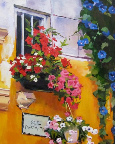 Vitrine colorida de Maxine Shore