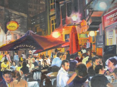 Café Noturno Animado de Maxine Shore