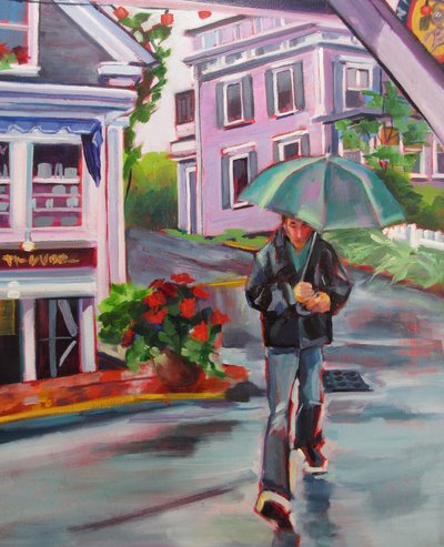 Passeio num dia de chuva de Maxine Shore