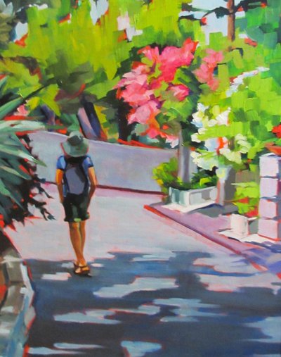Passeio pelo jardim de verão de Maxine Shore
