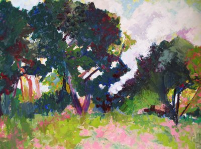 Paisagem de verão vibrante de Maxine Shore