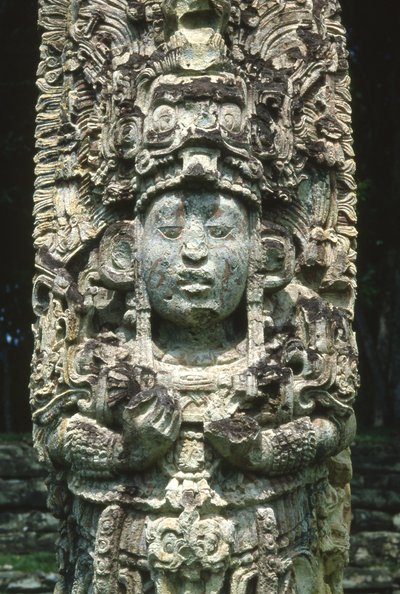 Copan Stela H. de Mayan