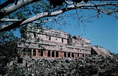 Vista do Grande Palácio (foto) de Mayan Mayan