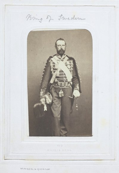 Rei da Suécia, 1860-69. de Mayer and Pierson