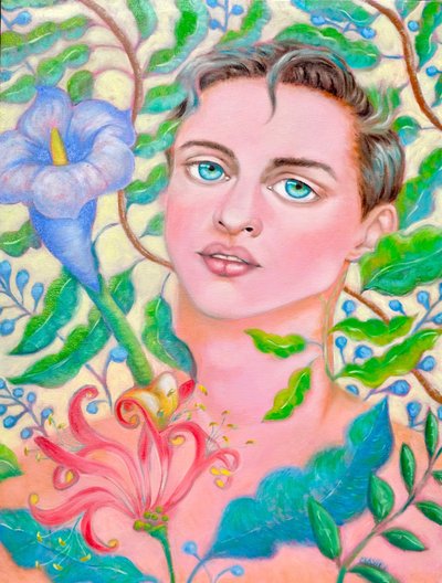 Mardi, 2021 (óleo sobre tela) de Maylee Christie