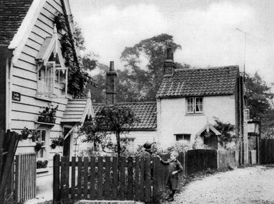 Casas de madeira por Hadley Green, Londres, 1926-1927. de McLeish