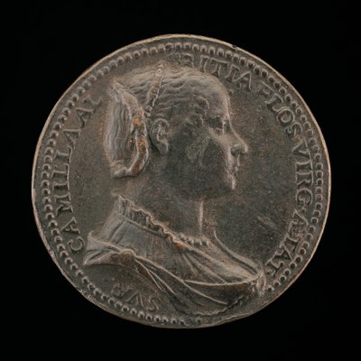 Camilla Albizzi [anverso], 1556. de Medallist R.C.
