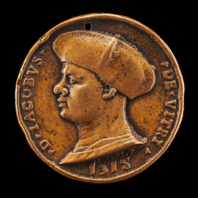 Jacques de Vitry-La Lière, falecido em 1515, Cónego, Reitor e Chanceler [obverso], 1518. de Medallist of 1518