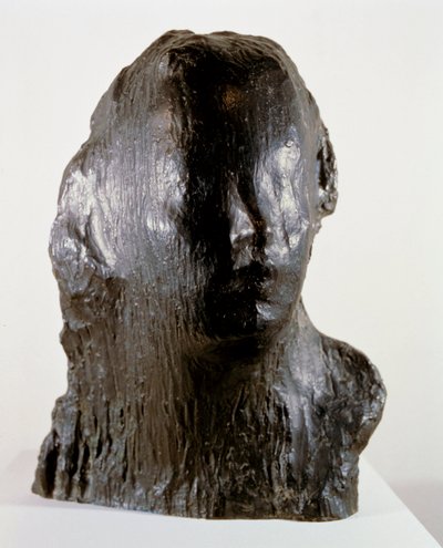 "Ecco Puer" (Retrato da criança de Alfred Mond aos seis anos de idade) de Medardo Rosso
