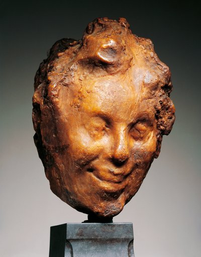 Rieuse (A Mulher que Ri), Medardo Rosso (1858-1928) de Medardo Rosso