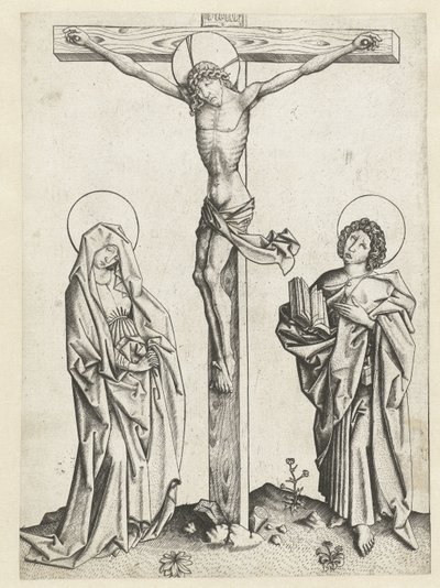 Cristo na cruz de Meester E.S.