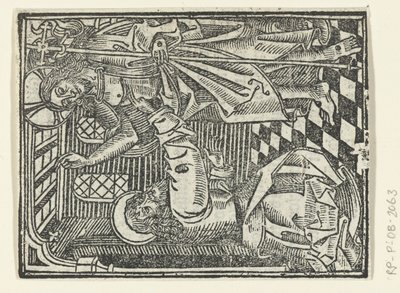O Tomas infiel de Meester van de Delbecq Schreiber Passie (attributed to)