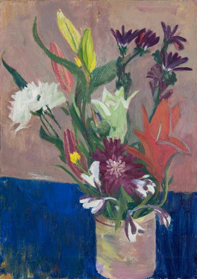 Flores de verão, 2016 (óleo sobre tela) de Megan Williamson