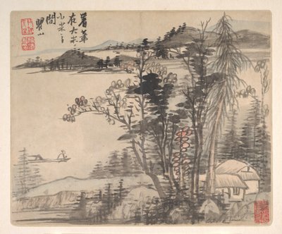 Landscapes after Ancient Masters, 1693. de Mei Qing