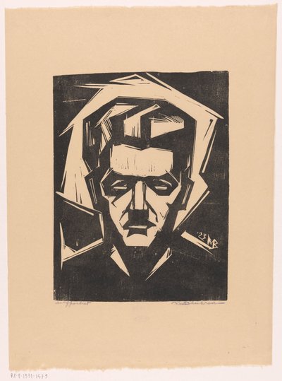 Auto-retrato de Meijer Bleekrode de Meijer Bleekrode (signed by artist)