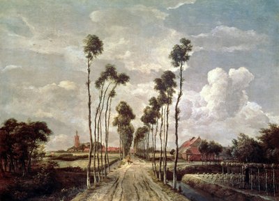 The Avenue at Middelharnis de Meindert Hobbema