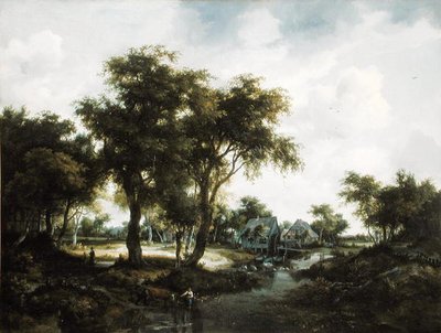 O Moinho de Água de Meindert Hobbema