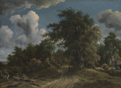 Woodland Road, ca. 1670 de Meindert Hobbema