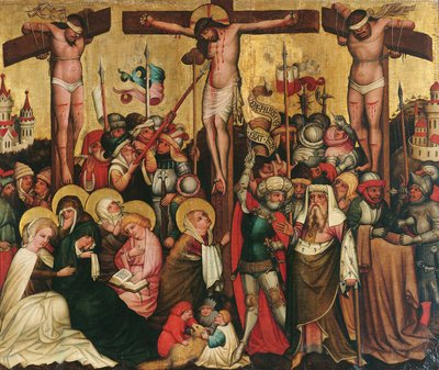 Crucificação de Cristo de Meister von Laufen