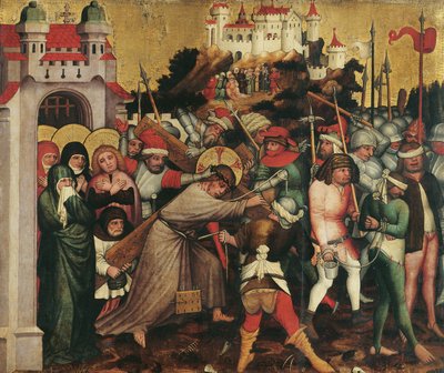 Cristo carregando a cruz de Meister von Laufen