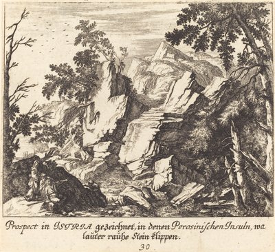 Ver em Ístria de Melchior Küsel after Johann Wilhelm Baur