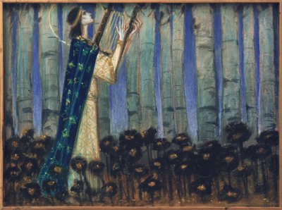 Orfeu (Vorstudie) de Melchior Lechter