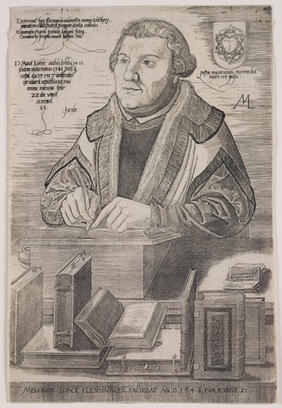 Martinho Lutero de Melchior Lorck