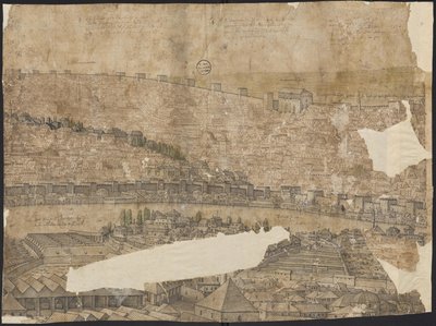 Prospecto de Constantinopla, Folha 16, Melchior Lorck, 1559 de Melchior Lorck