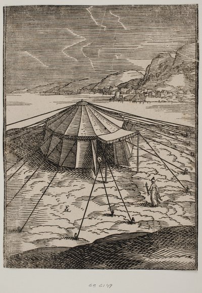 Tenda Militar Turca de Melchior Lorck