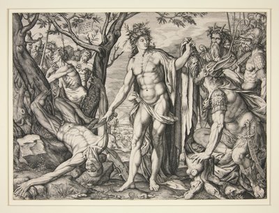 O esfolamento de Marsyas de Melchior Meier