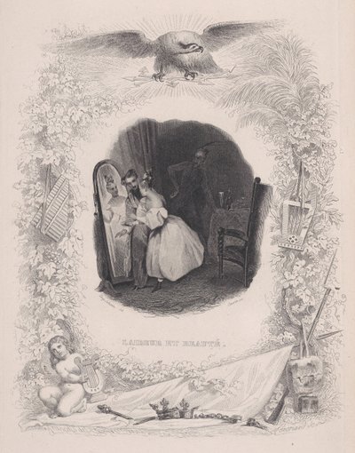 Fealdade e Beleza, de As Canções de Béranger, 1829. de Melchior Peronard