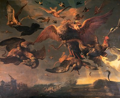 Guerras das Terras Baixas de Guilherme III (ver também 143659) de Melchior de Hondecoeter