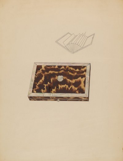Caixa de Cartão, c. 1936. de Melita Hofmann