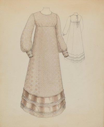 Vestido, c. 1936. de Melita Hofmann