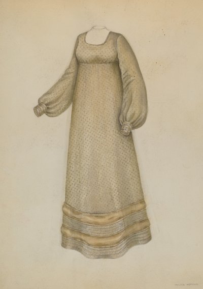 Vestido, c. 1936. de Melita Hofmann