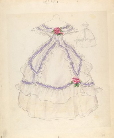 Vestido, c. 1937. de Melita Hofmann