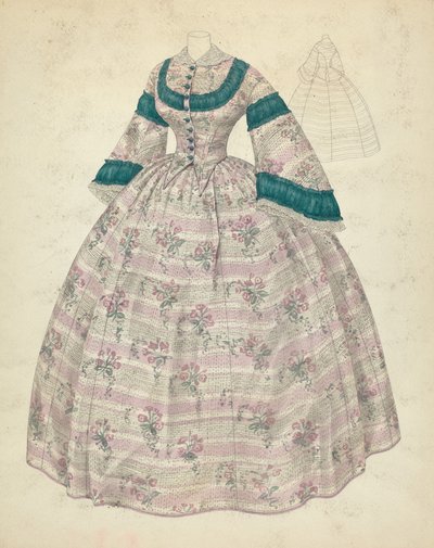 Vestido, c. 1940. de Melita Hofmann