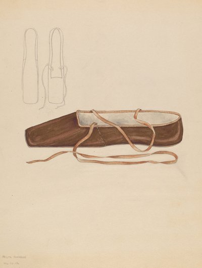 Slipper, c. 1936. de Melita Hofmann
