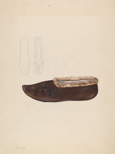 chinelo, c. 1936. de Melita Hofmann