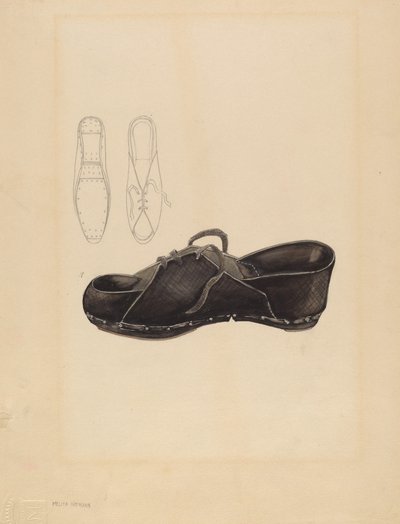 Tamanco da Mulher, c. 1936. de Melita Hofmann