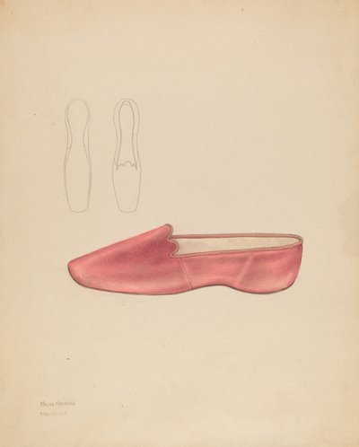 Chinelo de Mulher, c. 1936. de Melita Hofmann